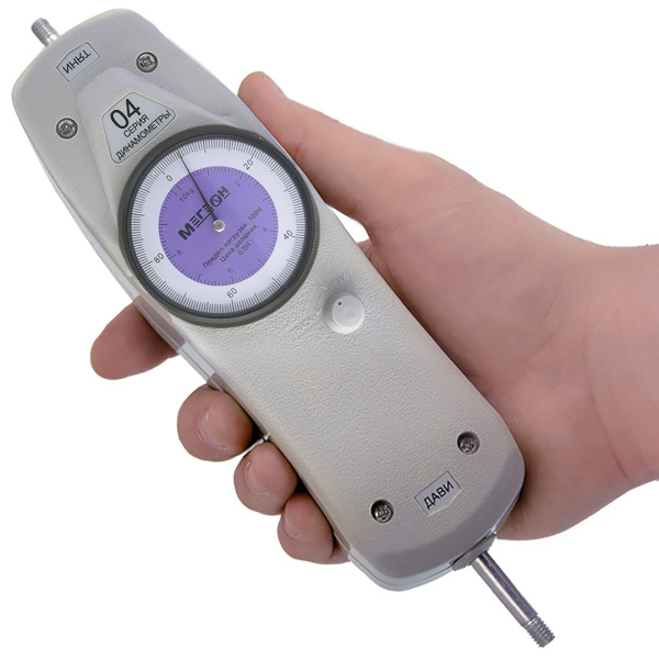 Динамометр сжатия-растяжения аналоговый МЕГЕОН 04030 купить по низкой цене | МАКСПРОФИТ