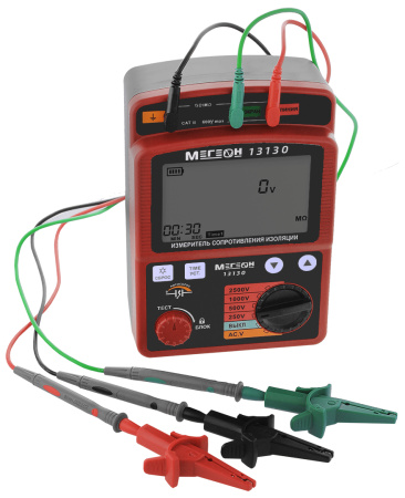 Мегаомметр МЕГЕОН 13130 купить по низкой цене | МАКСПРОФИТ